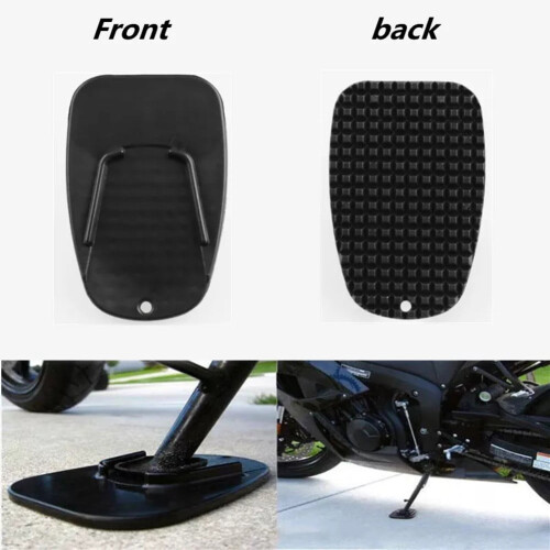 Motorcycle Kickstand Pad Plastic Side Stand Extension Plate 2