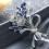 4PCS Vintage Crystal Flower Leaf Bouquet Clusters Μεγάλη Καρφίτσα Καρφίτσας για Γυναικείο Τόνο 3