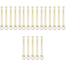 20Sets Roestvrij Gouden Assen Voor Handwaaier Reparatie Set