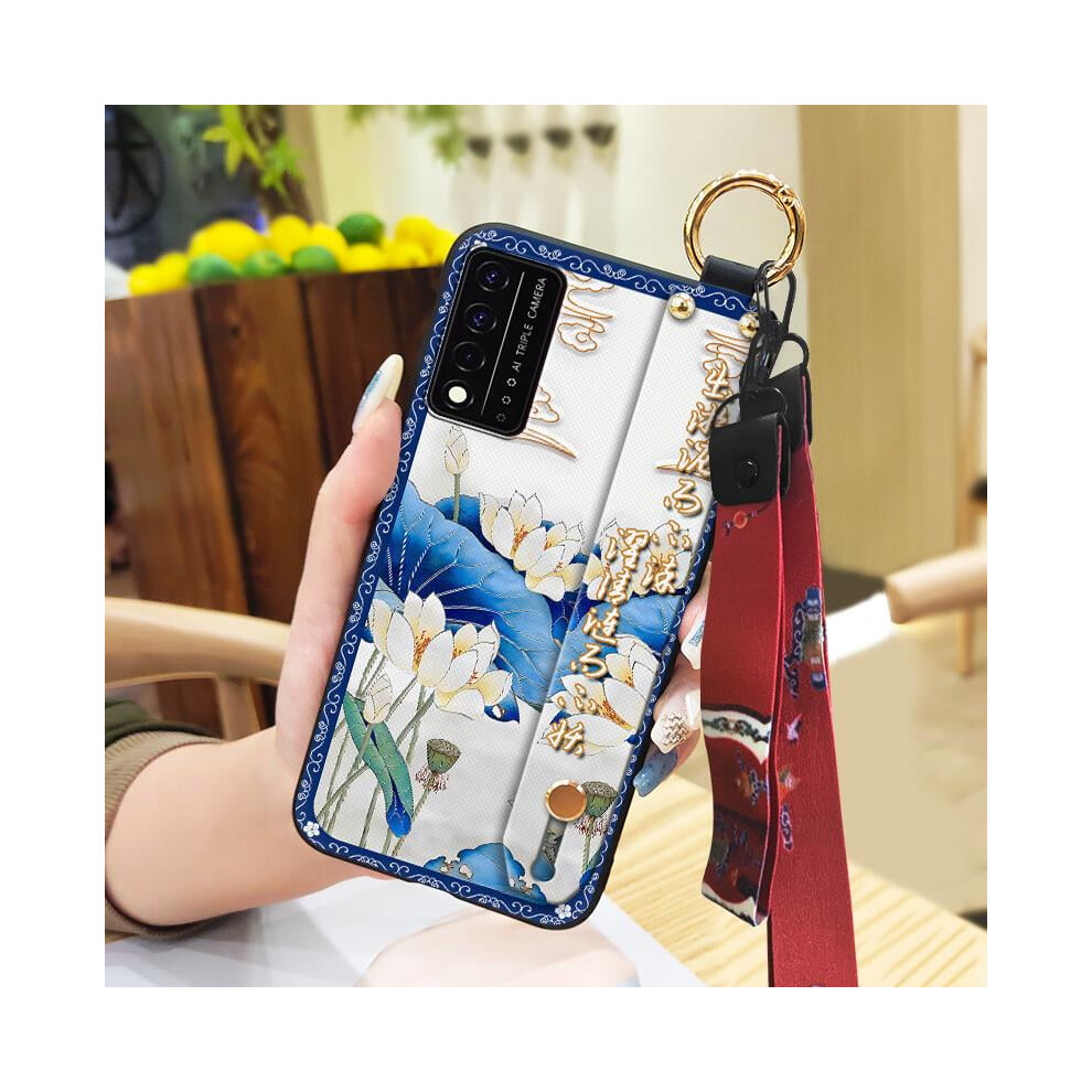 Phone Case For Compatible With Tcl T-Mobile Revvl V+ 5G/Revvl V Plus 5G Â Silicone, Wristband, Waterproof, Kickstand, Anti-Knock, Dustproof 9422877008261