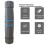 Ζεύκτης RJ45 IP68 αδιάβροχος θωρακισμένος Cat6 για εξωτερικούς χώρους 4
