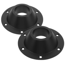 Base de repuesto para mesa de autocaravana. 1 juego de bridas de aluminio para base. Fácil de instalar en autocaravanas, barcos y caravanas.
