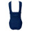 Women's Solid One Piece Swimsuit with Tummy Control and 5
