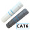 Ζεύκτης RJ45 IP68 αδιάβροχος θωρακισμένος Cat6 για εξωτερικούς χώρους 6