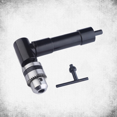 FRCOLOR Right Angle Drill Adapter Black 90 Degree 1