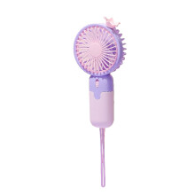 Handheld Fan, Portable Fan, USB Rechargeable Fan, Low Noise Fan, Ideal for Outdoor Activities and Office Use