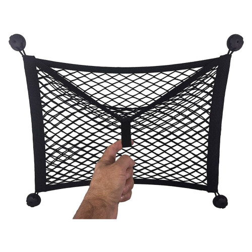 Plasă de depozitare auto extra mare elastică universală pentru interior 1