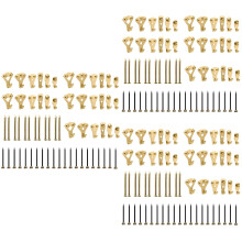 252Pcs Golden Alloy Hooks Heavy Duty Metal Wall Hangers for Home Use