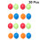 Punch Balloons Neon 8g 30 pcs with Rubber Band Handle 2