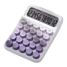 12-Digit Standard Desktop Calculator - Large LCD Display with Oversized Buttons for School Home & Business Use (Auto Sleep Function)