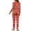 Women's Christmas Snowflake Pajama Set XL 5