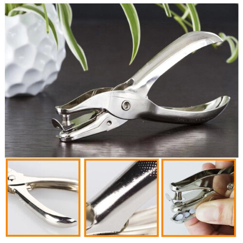 Metal Manual Single Hole Puncher 6mm 2