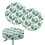 Κάλυμμα μαξιλαριού σκαμπό μπαρ Palm Leaf 2 τεμ. 1