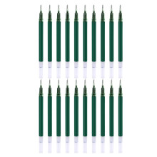 Pack de 20 stylos à encre gel effaçables Yxwen, pointe fine 0,7 mm et 1 mm, encres verte, noire, violette et jaune, 2 ml.