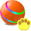 Pet Bouncing Ball Orange Waterproof USB Rechargeable Remote 1