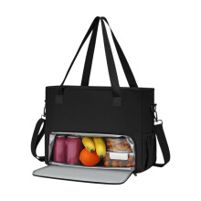 Sac à lunch isotherme pour femme avec ordinateur portable de 15,6 pouces