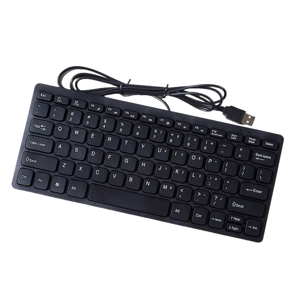 Usb Wireds Miniature Keyboards 78 Key Ergonomic For Desktop Computers And Laptops 9087558607623