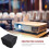 Black Oxford Cloth Projector Cover 1Pcs Waterproof for General Users 3