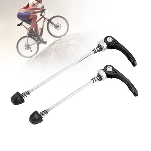 Aluminium Bike Skewer Set – Front & Rear, Quick Release 1