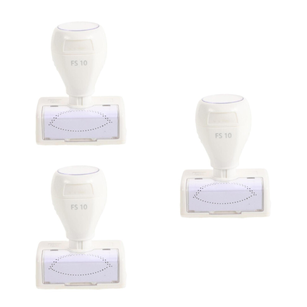 Iplusmile White 3Pcs Plastic Lash Stamp For Women Eyelash Practice And Extension