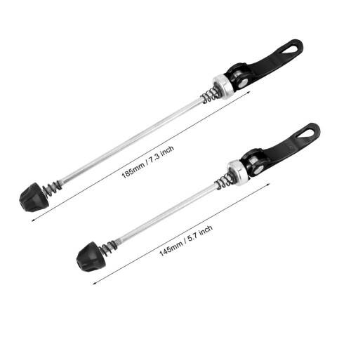 Aluminium Bike Skewer Set – Front & Rear, Quick Release 2