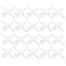 400Pièces Chevilles D'ancrage Blanches Pour Murs Creux