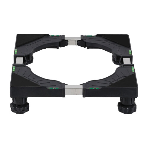 Base multifuncional móvel para máquinas de lavar, secar e congelar – Ajustável, com pés robustos, sem rodas, compatível com a maioria dos