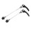 Aluminium Bike Skewer Set – Front & Rear, Quick Release 5