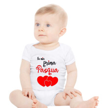 Baby Girl Rompers Girls Boys Short Sleeve Letter Print Bodysuit Romper White 0-3 Months