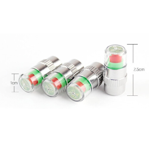 Tire Pressure Monitor System Green 4 pcs 1