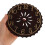 Vintage Style Wall Clock Dial Light Brown Plastic with Clear Numbers for Reading Home Decor 5