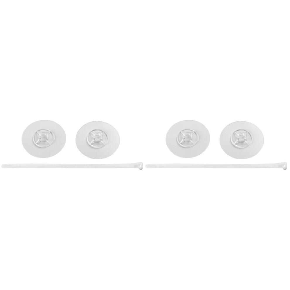 Iplusmile 4 Sets Safety Furniture Anti-Tilt Fixer Transparent