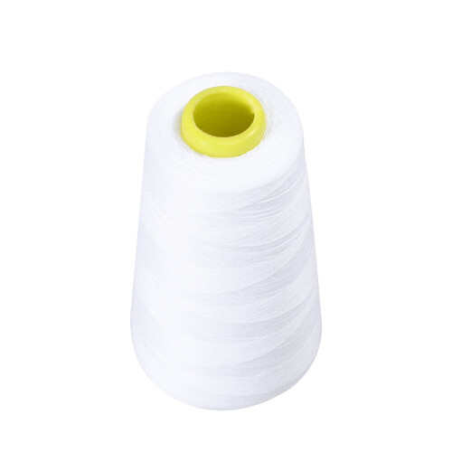 3000 Yards White Sewing Machine Cotton Stitching Thread General Home