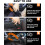 Anti Theft Steering Wheel Lock with 3 Keys, Orange, Key Lock Type 5