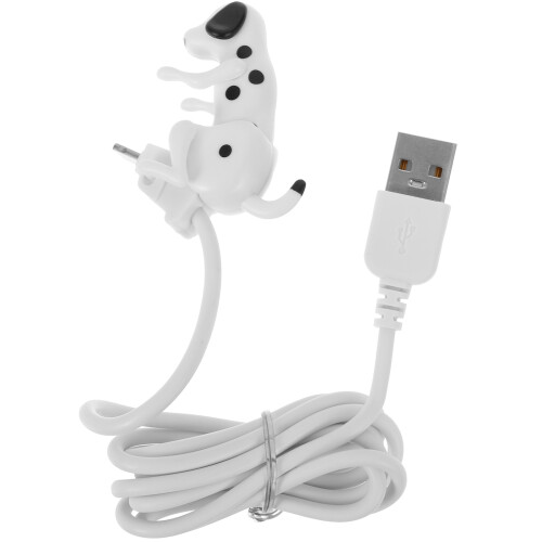 1Câble De Chargement Drôle Chien Robuste USB