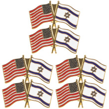 6St Zinklegering Spelden Broches Kleding En Tassen Israël Vs