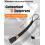 Anti Theft Steering Wheel Lock with 3 Keys, Orange, Key Lock Type 7
