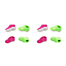 8Pièces Forme Chaussure Football Couleurs Assorties École