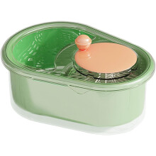 Fruit & Veggie Cleaner Spinner with Brush – Portable Manual Lettuce Washer, Salad Dryer Basket