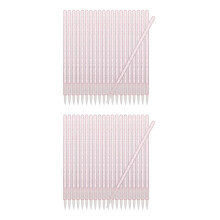 2Pièces Applicateurs Yeux Jetables Rose Nylon Multi-Usages Pour Femmes