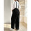 Corduroy Maternity Overalls Adjustable Straps Warm Winter 4