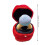 Plush Proposal Ring Box with Doll Velvet Keepsake Set 3