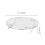 Adjustable Height and Versatile Food Rack Foldable Baking Mesh Stainless Steel Material Suitable for Various Cookware 3
