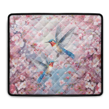 Pesukoneen pölysuoja Hummingbird Peach Blossom