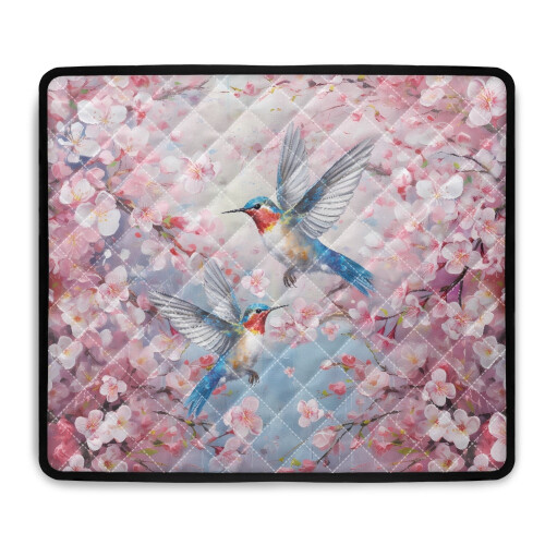 Pesukoneen pölysuoja Hummingbird Peach Blossom