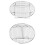 Adjustable Height and Versatile Food Rack Foldable Baking Mesh Stainless Steel Material Suitable for Various Cookware 4