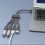 Προσαρμογέας σιλικόνης USB-C σε 4 θύρες USB-A για παροχή ρεύματος 8