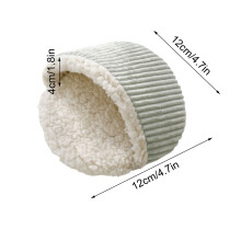 Hamster Warm Bed House,Soft Washable Mice Nest Small Animal House Cage Accessories for Mouse, Gerbil