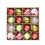 Christmas Tree Ornaments Red Green Gold 16PCS 2