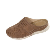 Chaussures marron pour femme, mode, avec bout rembourré et semelle épaisse pour un confort élégant